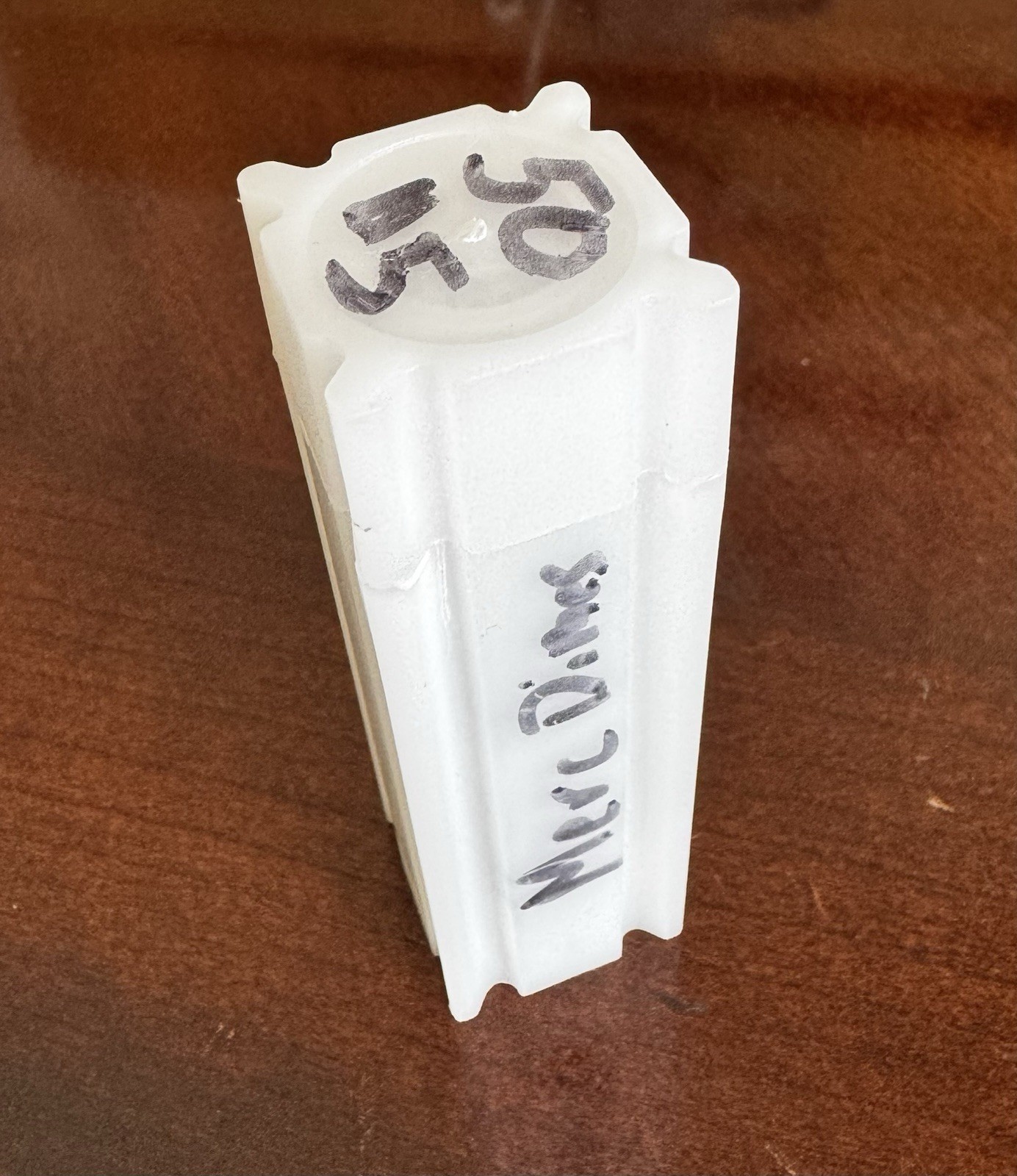 90% Silver Mercury Dimes Roll of 50 Circulated Unsearched Various dates