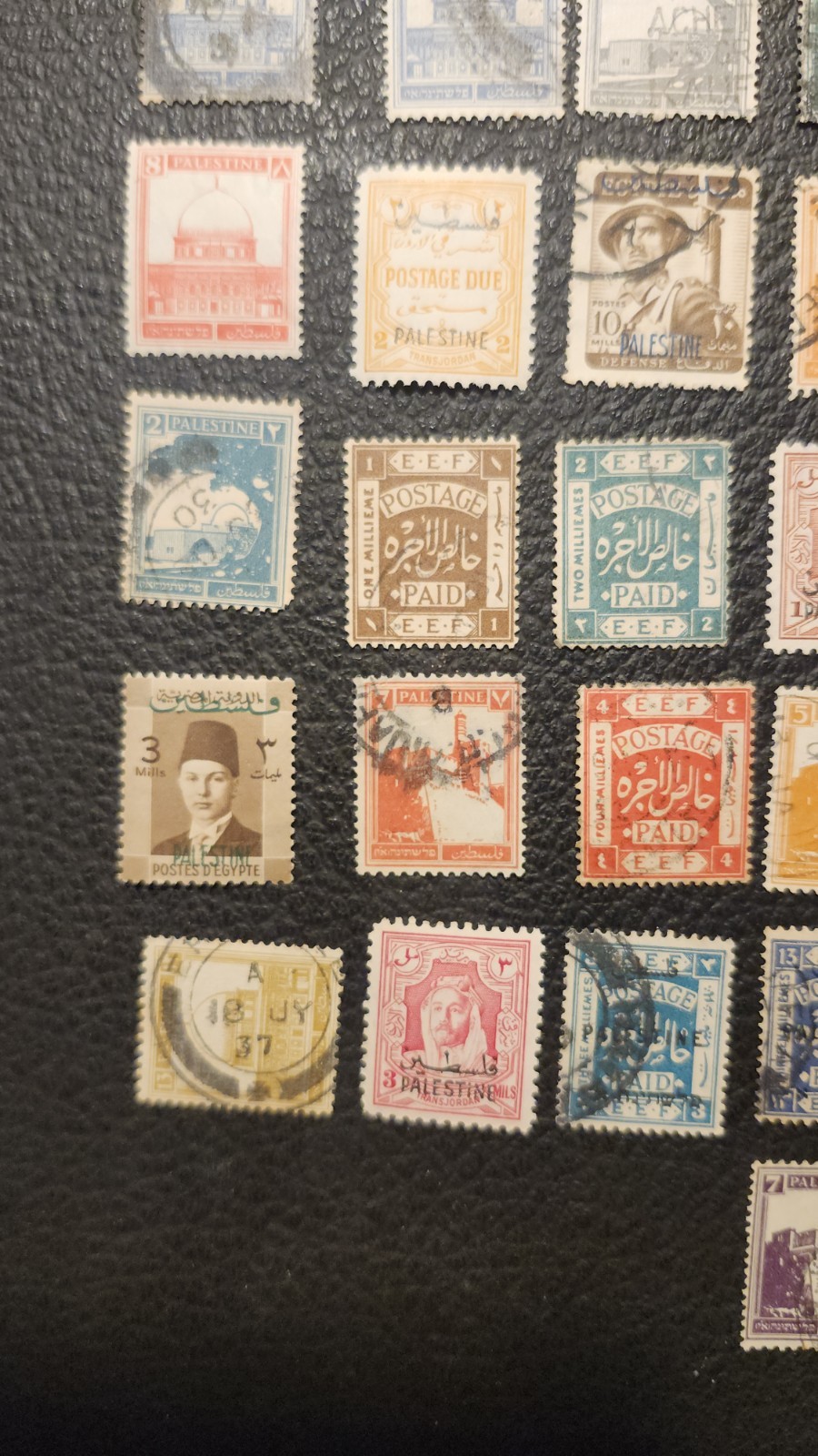 Palestine EEF Overprint / Others 43 Mint Stamps Lot