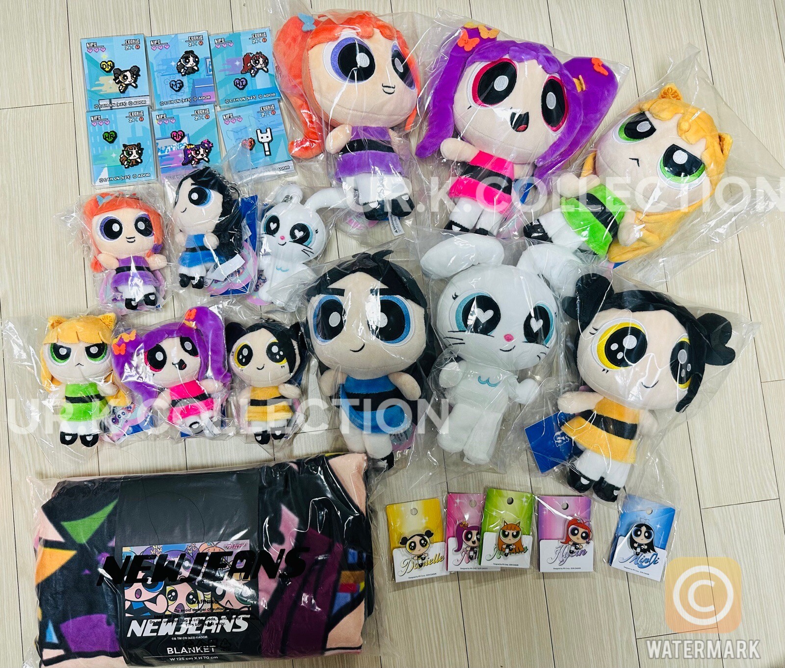 [ON HAND]NEWJEANS New Jeans MERCH MD POWERPUFF GIRLS NJ'S ROOM LINE FRIENDS DOLL