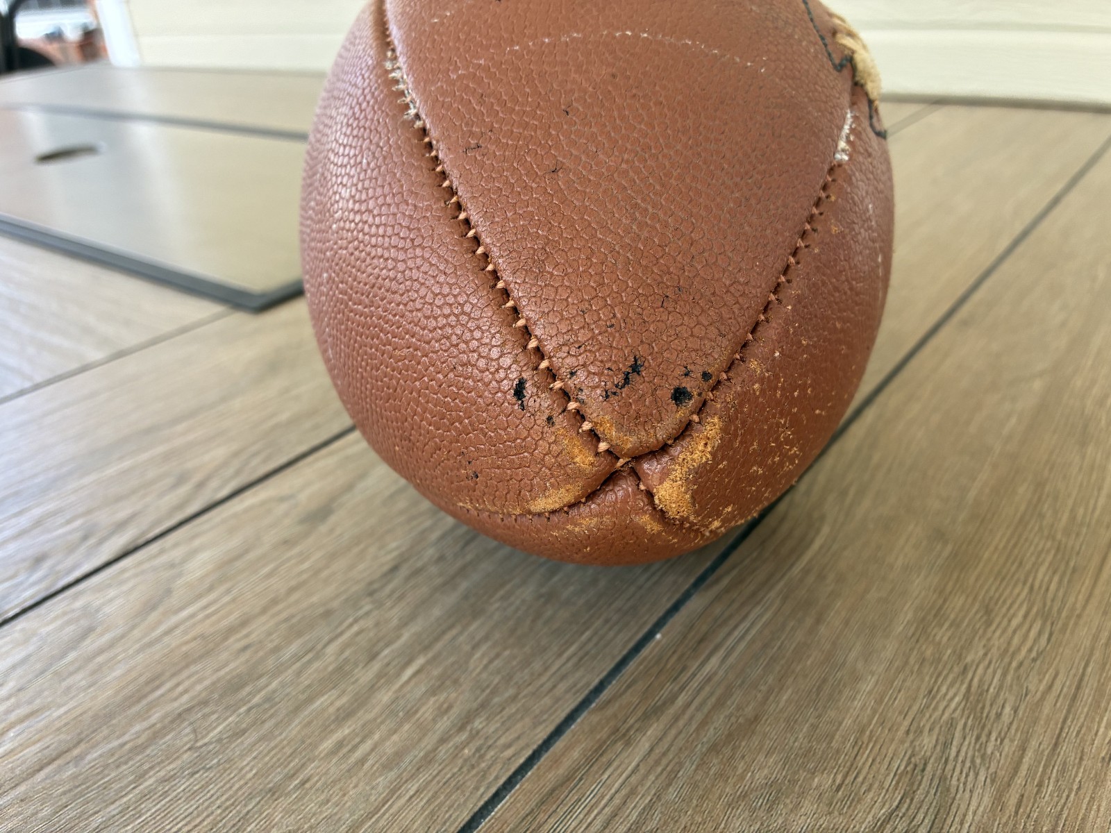 Vintage 1964 AFL American Football League Official Leather Football by Rawlings
