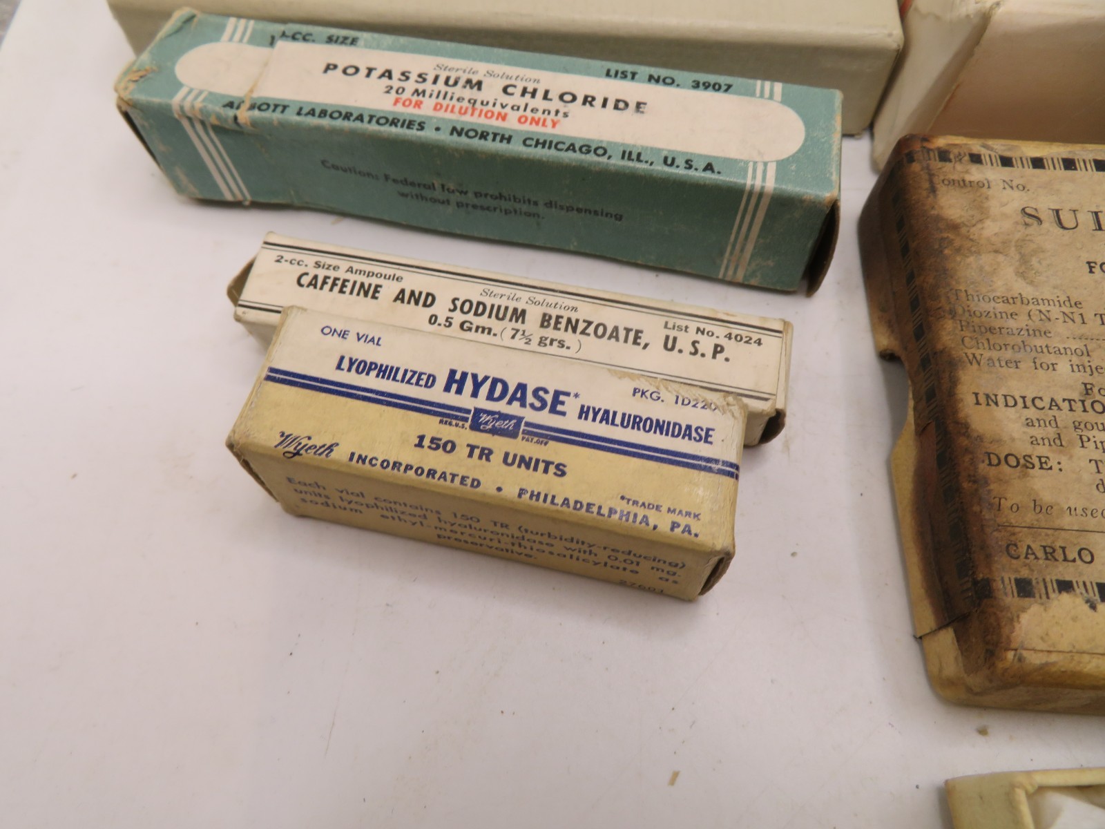 Medical Surgical Glass Glasepic Ampoules LOT 9 EMPTY BROKEN AMPOULES INC