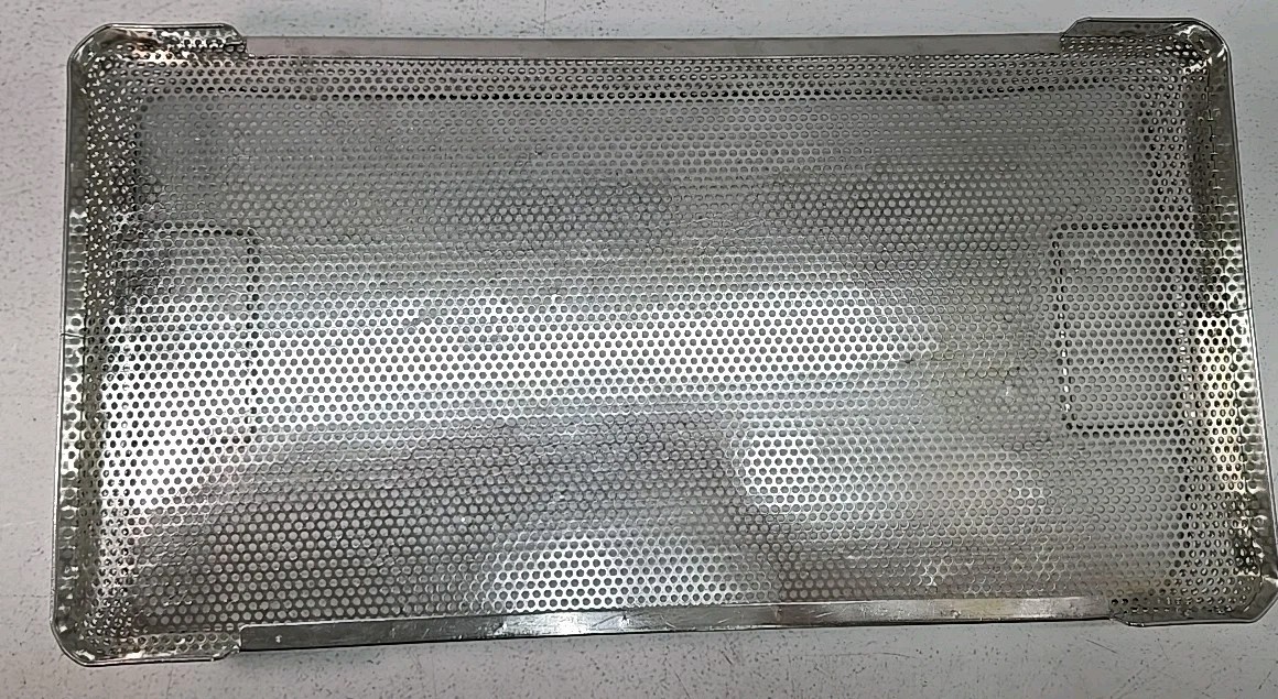 Sterilization Container Surgical Instrument Tray Basket Stainless - CHOOSE SIZE