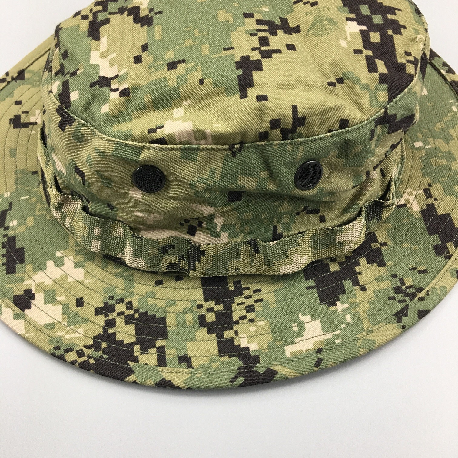 NEW US NAVY NWU Type III AOR2 Woodland Boonie Hat SUN COVER size XL X-large