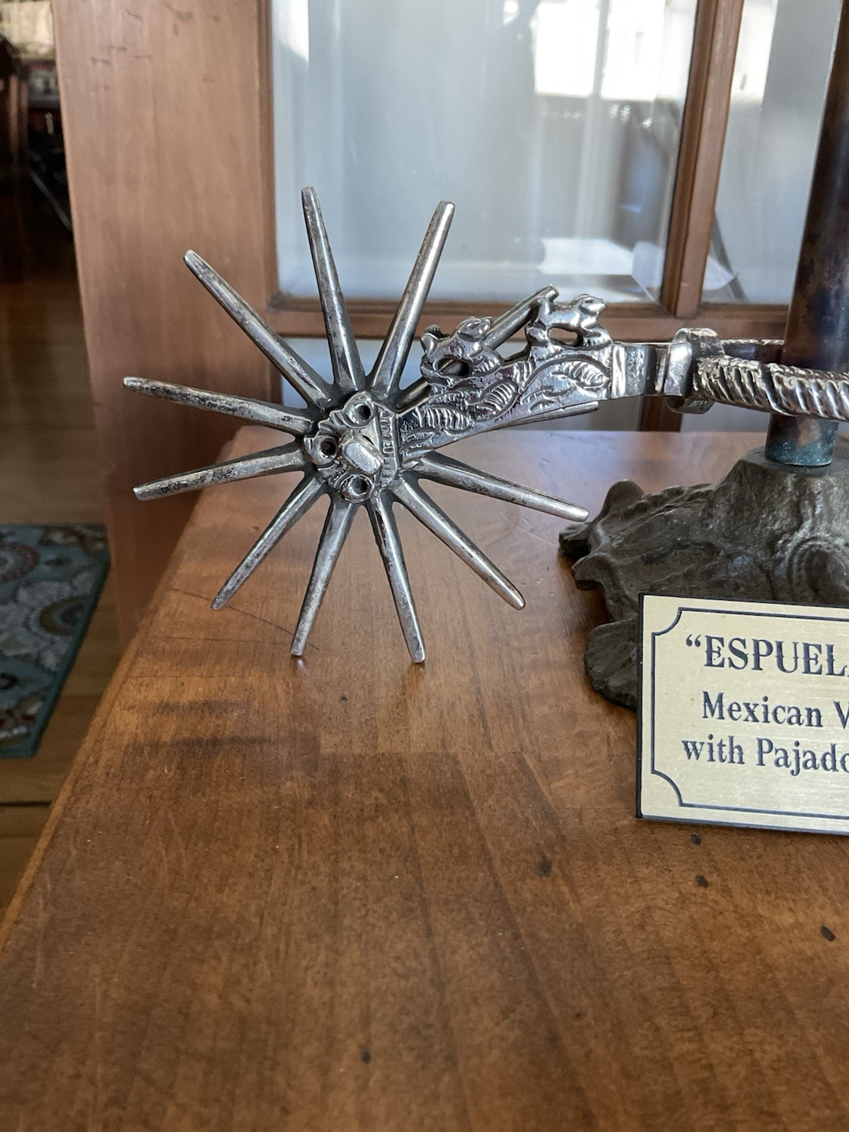 ANTIQUE RARE MEXICAN SPURS