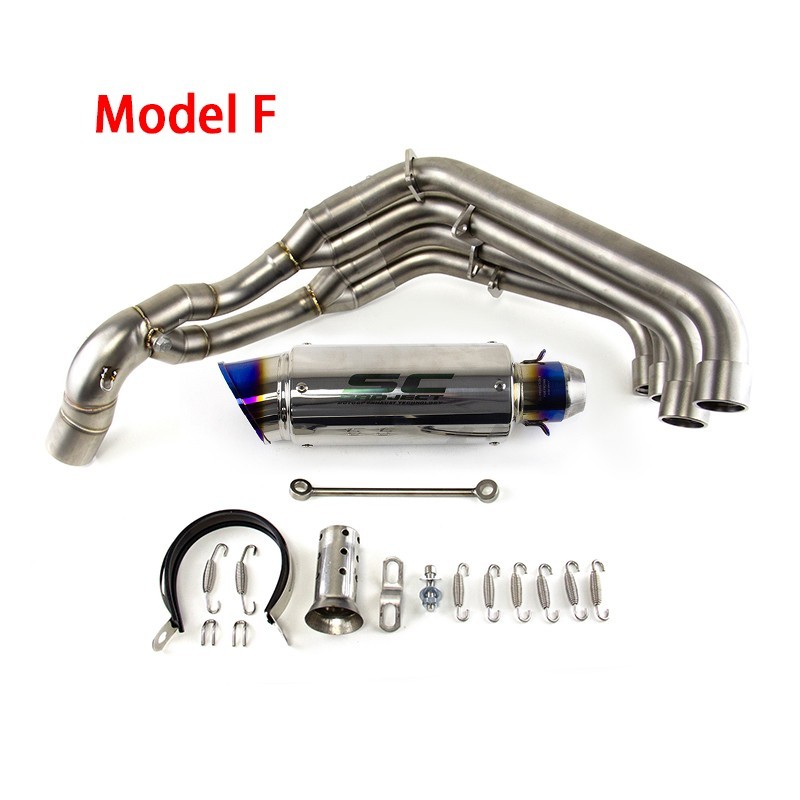 For Honda CBR650R CBR650F 2014-2024 CB650R Full System Exhaust Tips Header Pipe