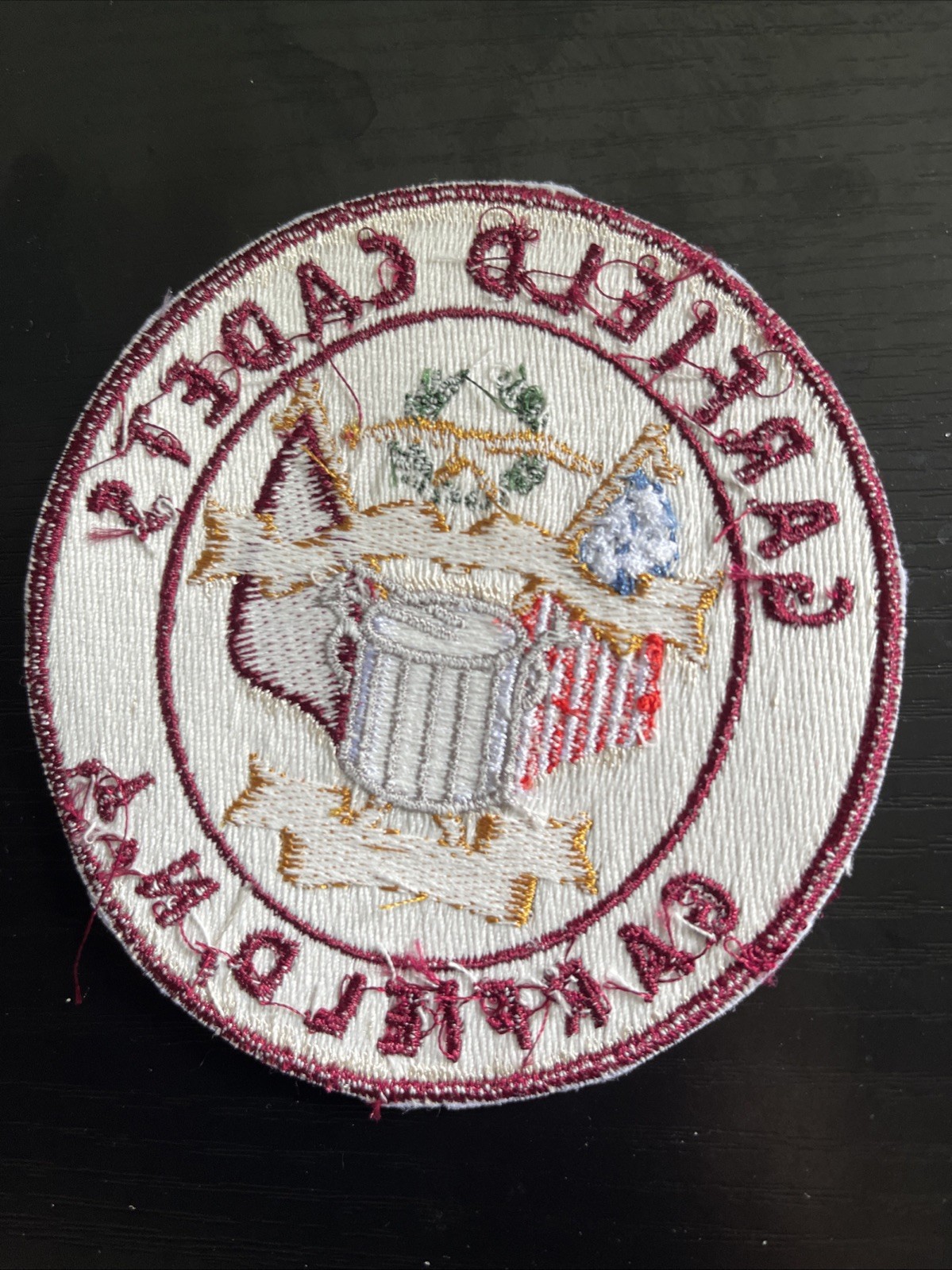 Garfield Cadets Uniform Patch / The Cadets Drum and Bugle Corps 1934-2024