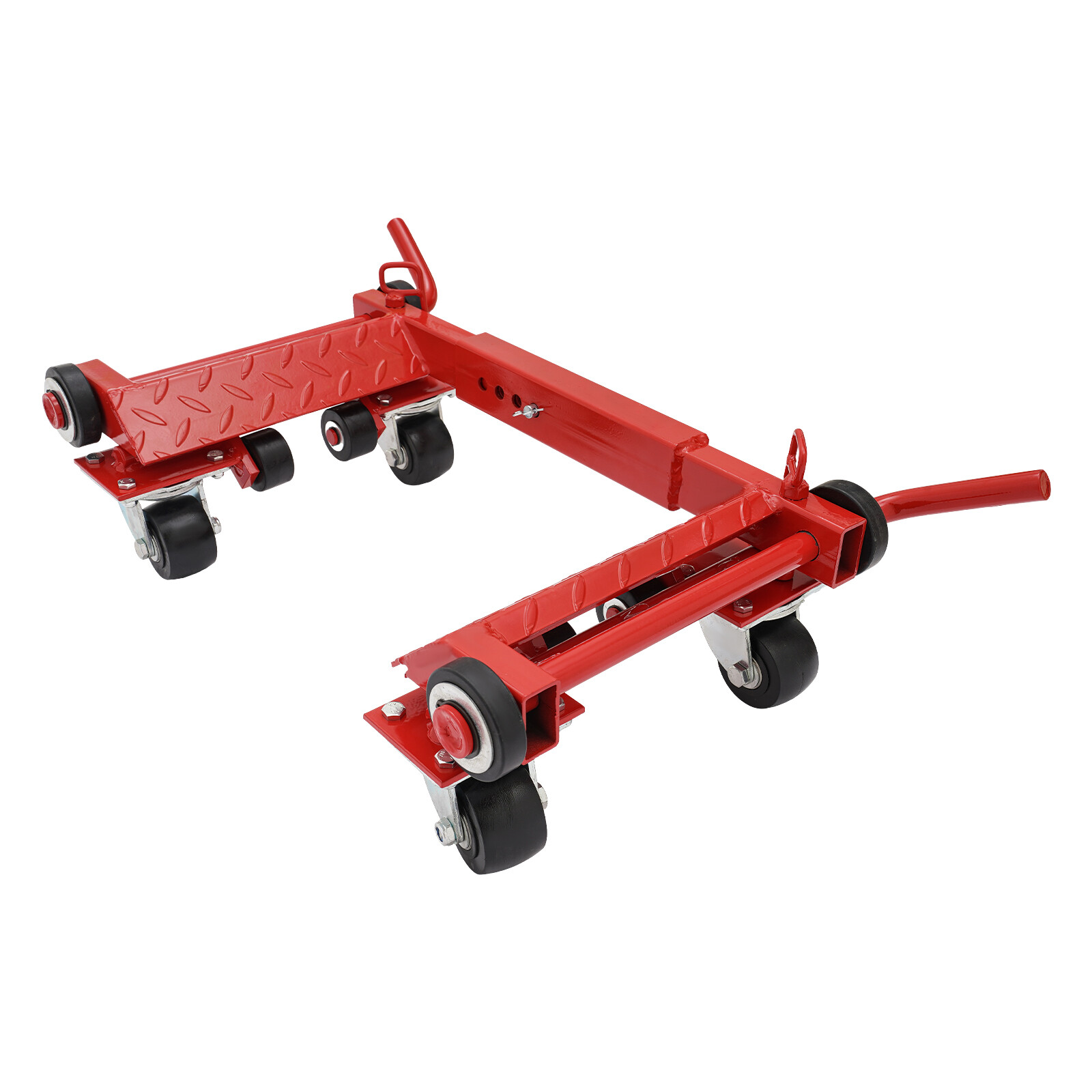 2200lbs Car Wheel Dolly Lever Wheel Dolly Vehicle Moving Dolly Jack Lift Tool