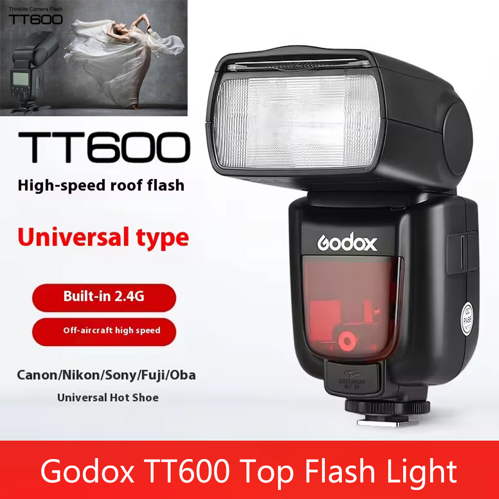 US Godox TT600 2.4G Wireless Flash Speedlite for Canon Nikon Sony Pentax Olympus