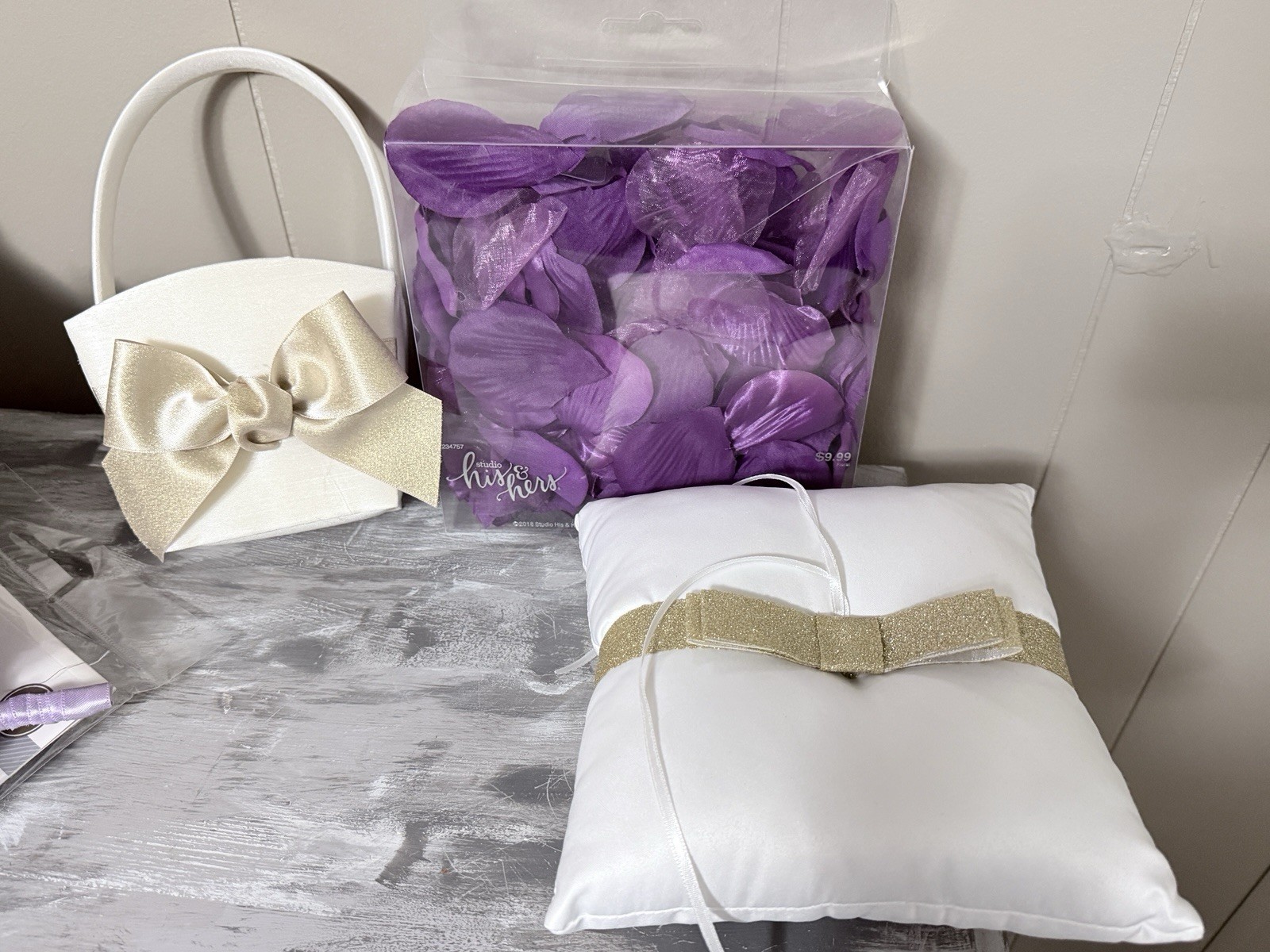 Wedding Boutonniere, Bouquet, Decor 15 Lot