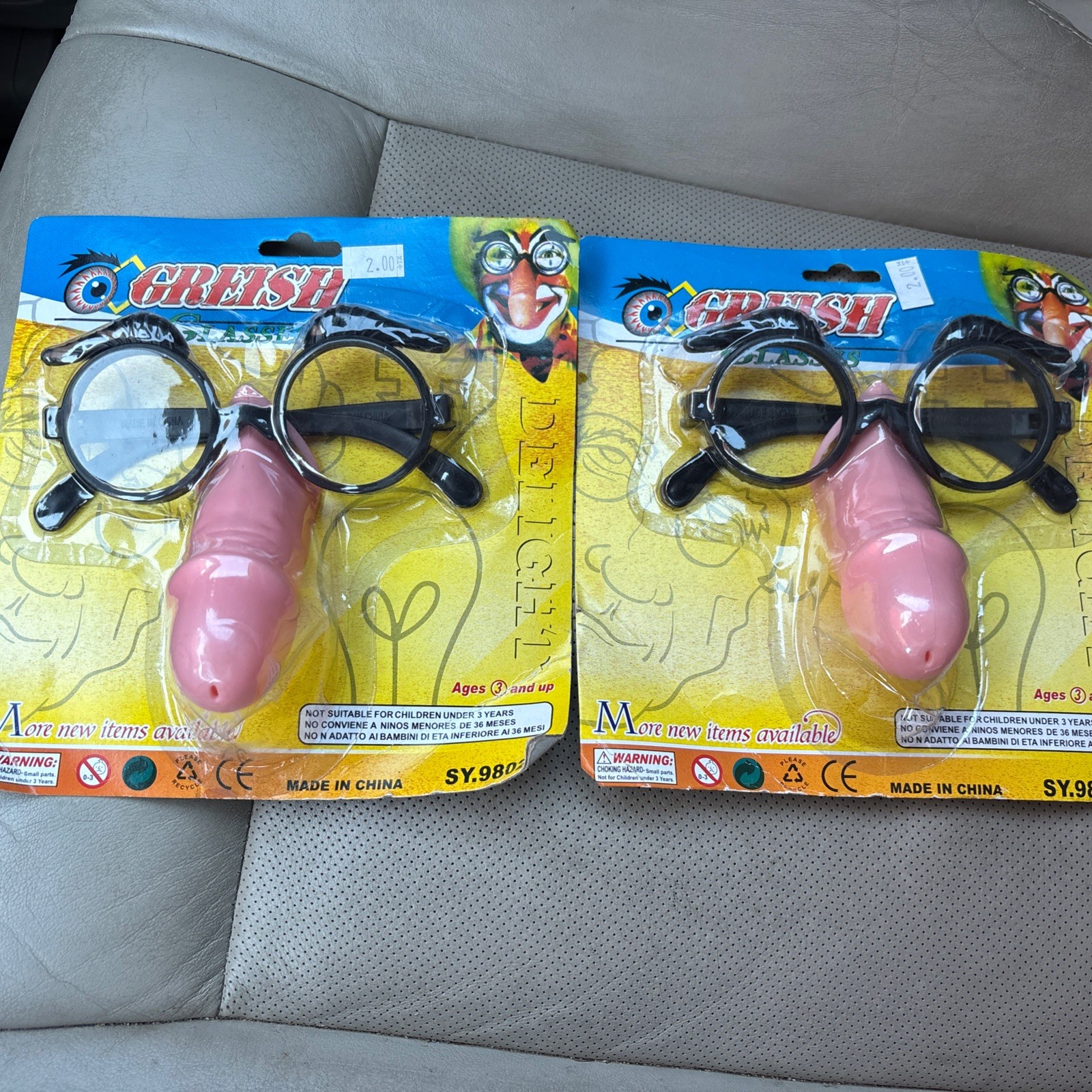 Funny Bachelorette Party Penis Nose Eye Glasses Favor Gag Gift Prank Hen Party