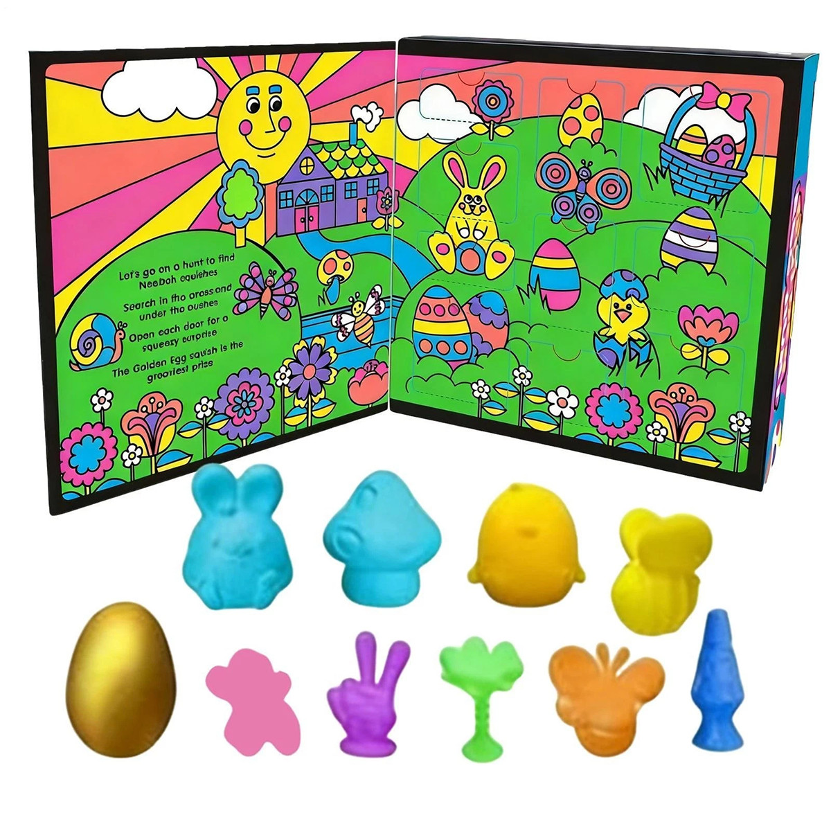 NeeDoh Easter Golden Egg Hunt Mystery (10 Squishy Surprises!) Toy Gift 2026 TL