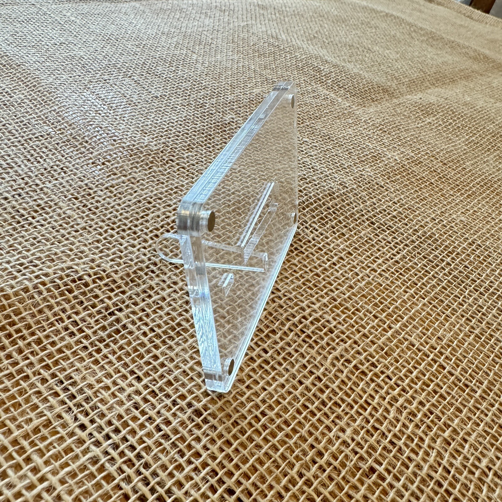 2 Pack - Instax Mini Acrylic Magnetic Picture Frame 2x3" Clear