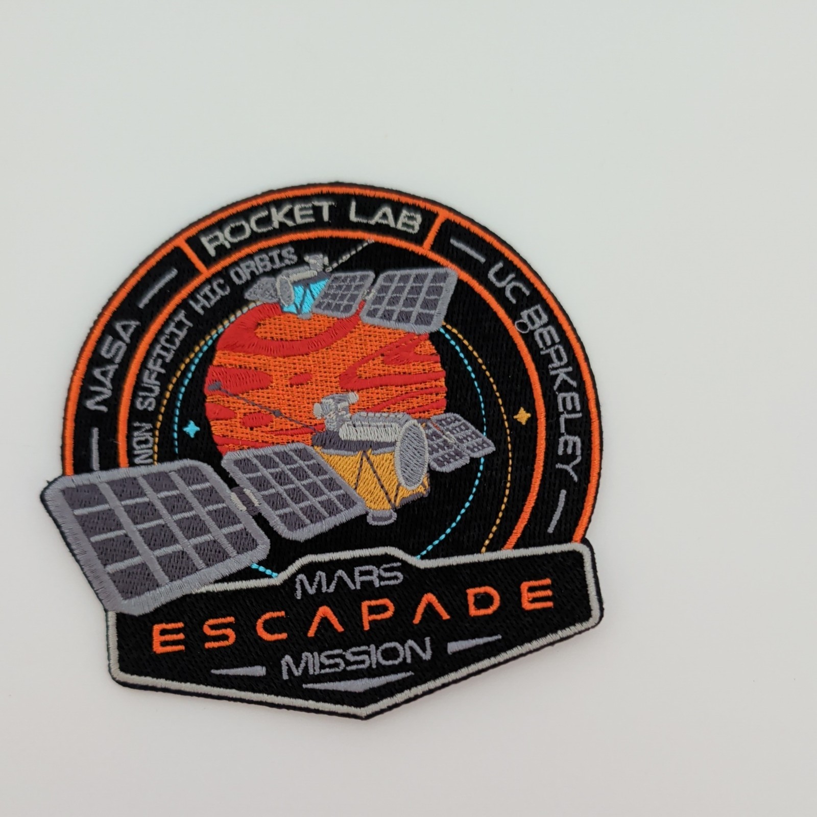 Rocket Lab Mission Patch Mars ESCAPADE NASA UC Berkeley