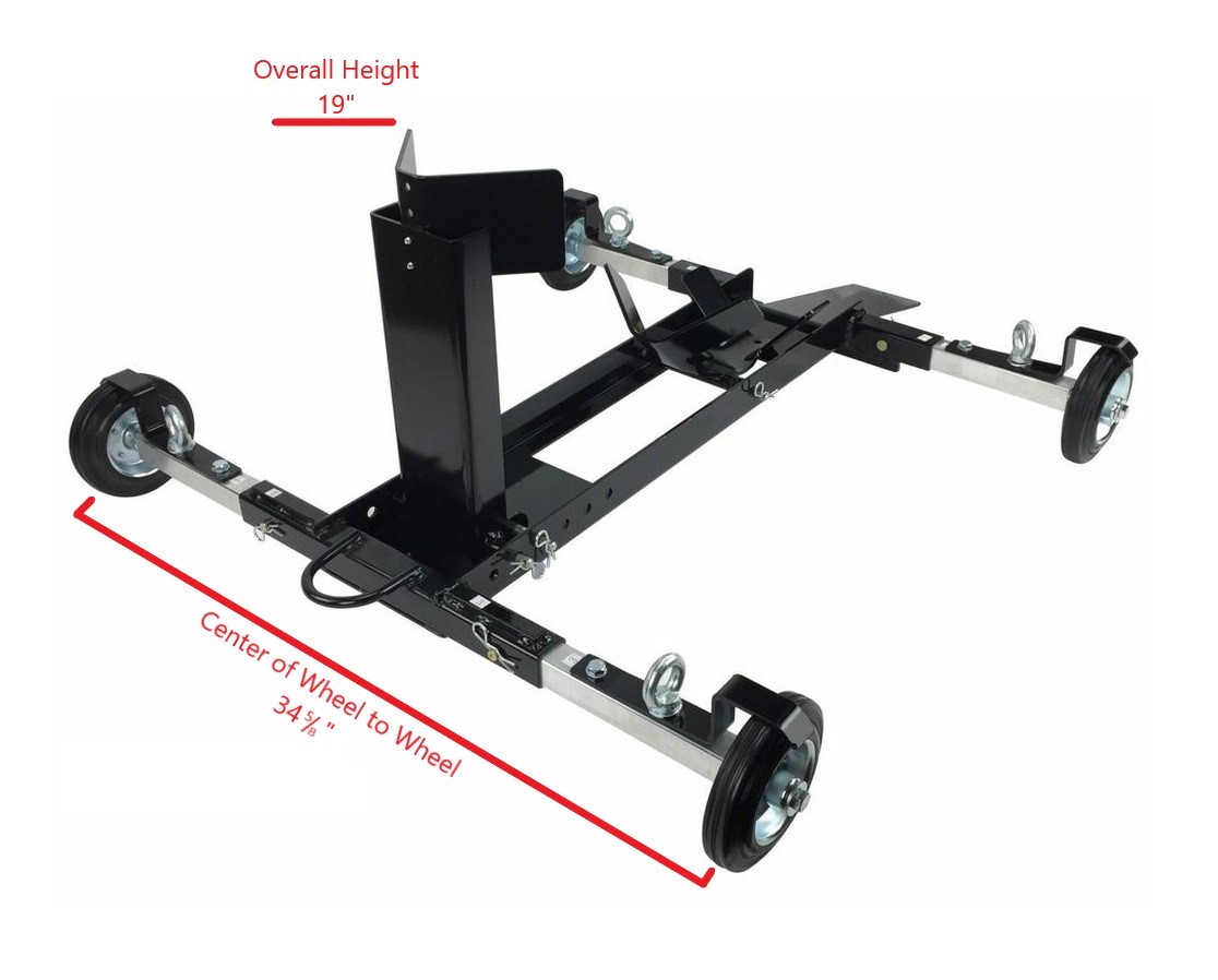 Motorcycle Loader Cycle Loader Dolly for Rollback Tow Trucks Wheel Chock