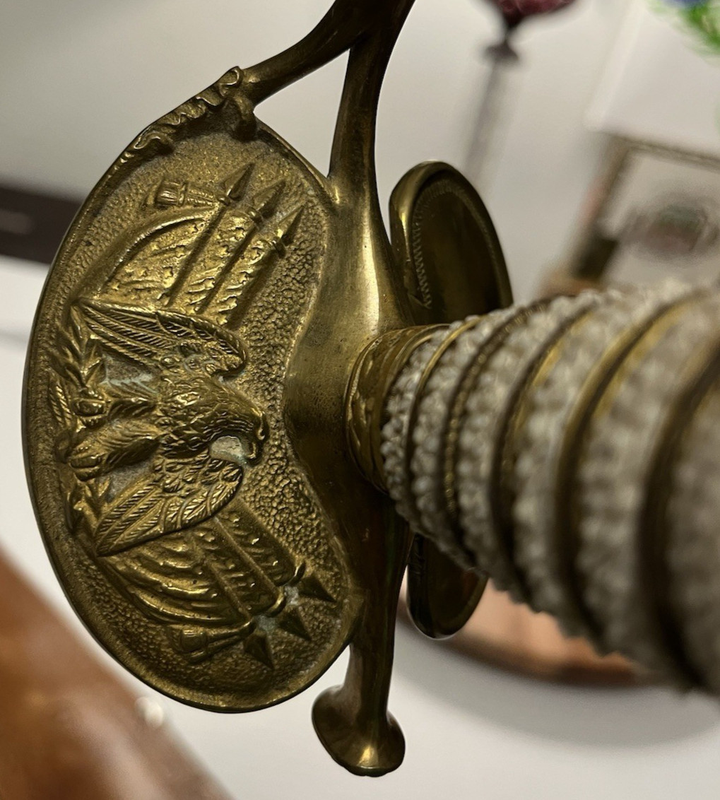 Horstmann Civil War Era Officer's Sword with Scabbard and Leather Sheath, NICE!