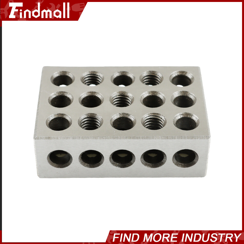 5 MATCHED PAIRS ULTRA PRECISION 1-2-3 BLOCKS 23 HOLES .0001" MACHINIST 123