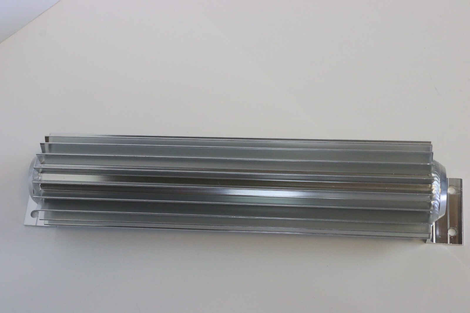 12" Finned Aluminum Transmission Cooler Single Pass SBC BBC Ford SB BB Chevy 350