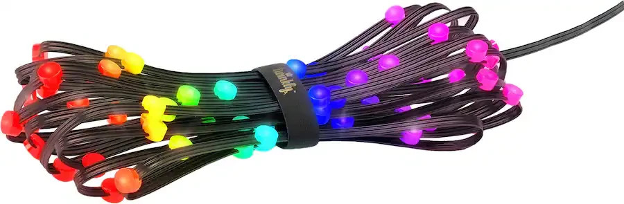 Twinkly - Smart Light 400 RGB LED Light String and 60 Dots (Gen 2) - Ecomm