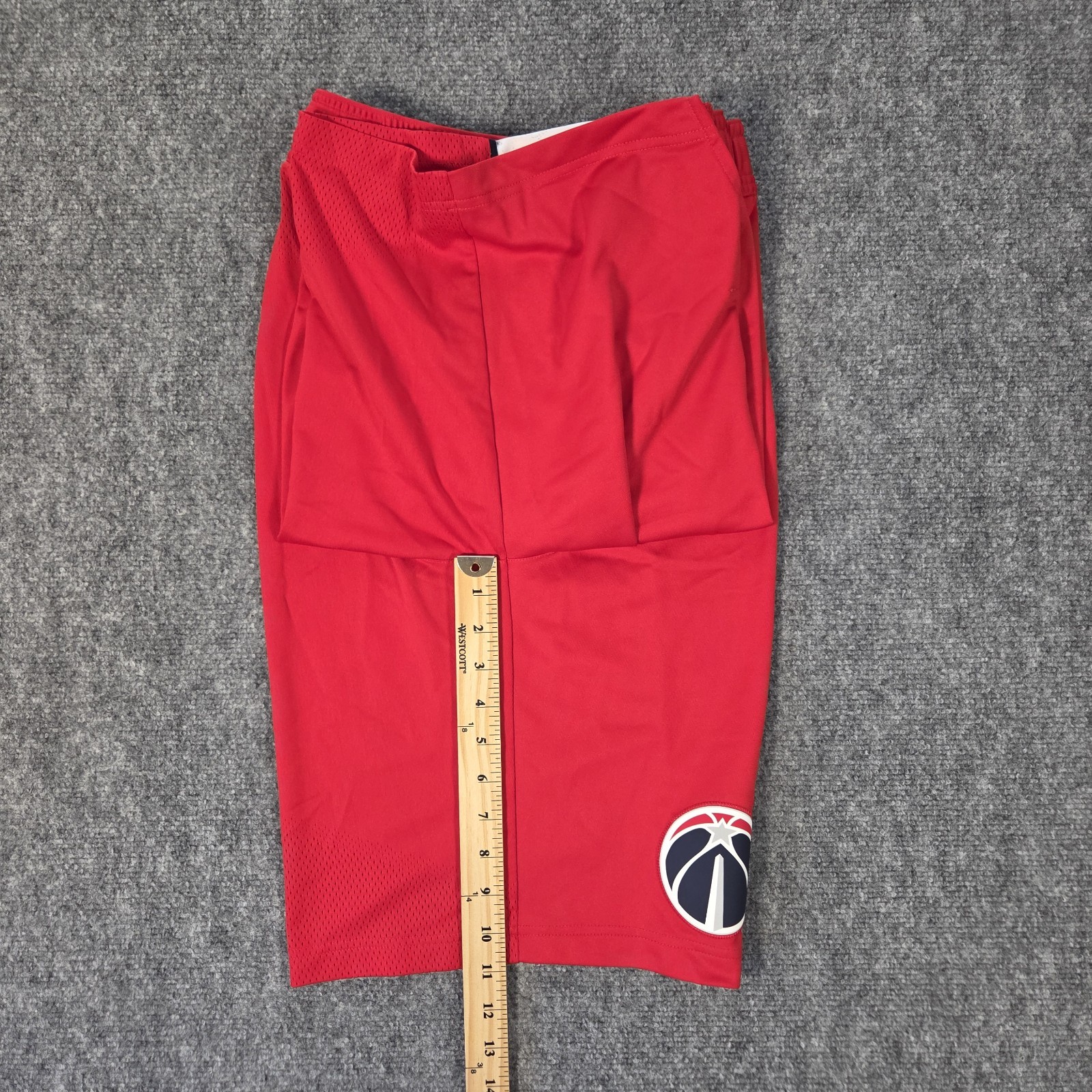 Washington Wizards Nike Shorts Mens 38 Length +2 Vaporknit Basketball NBA