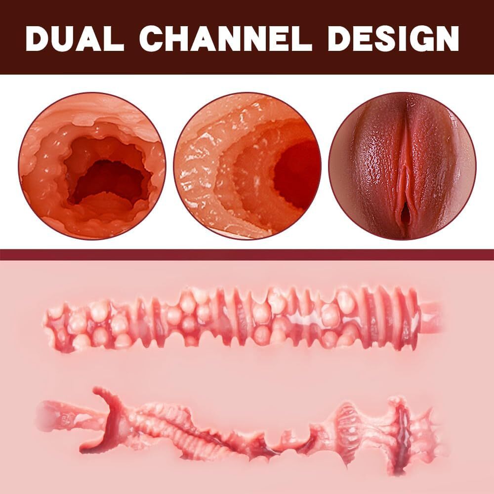 2in1 Love Doll Realistic Ass Male Masturbator Pussy Vagina Adult Sex Toy for Men