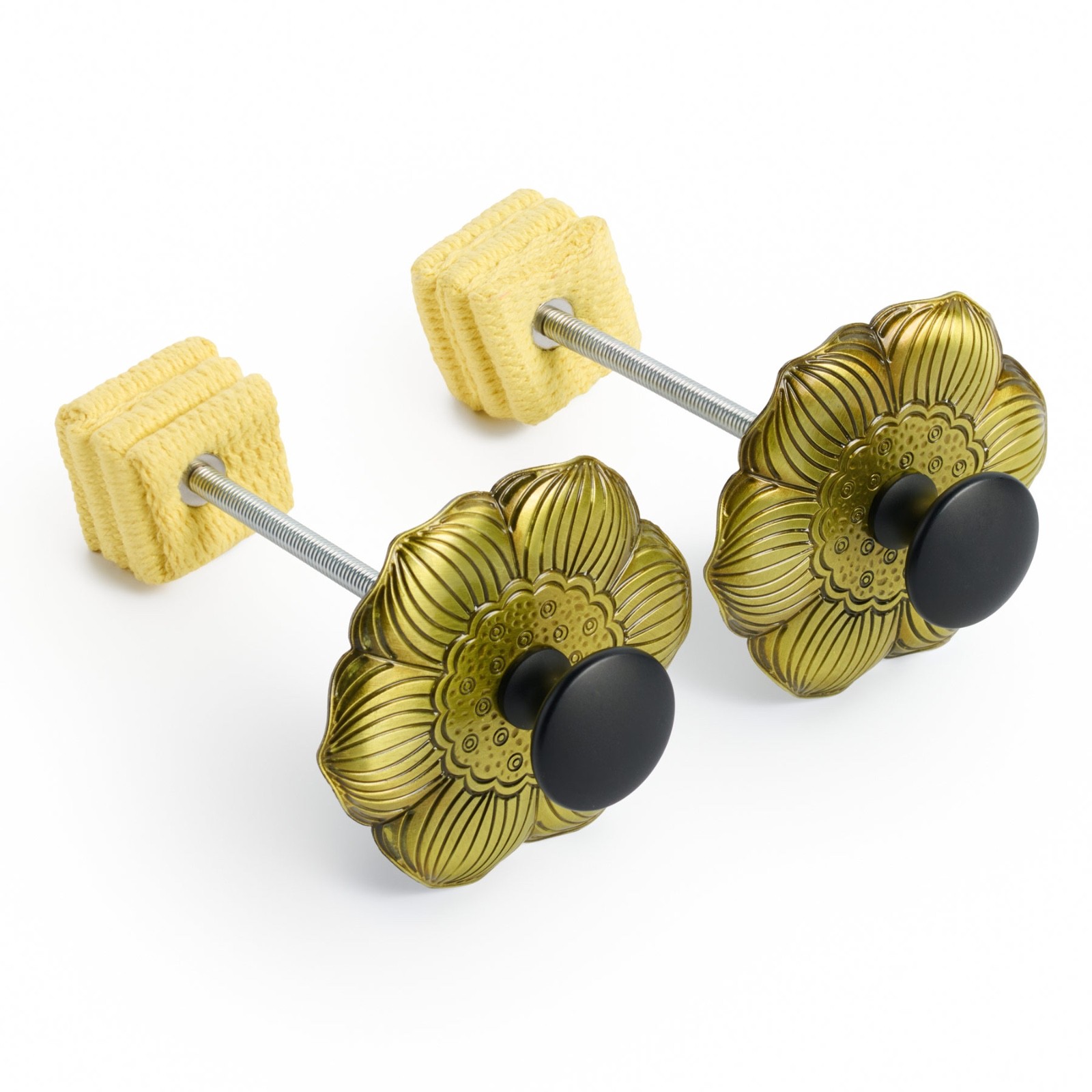 Lotus Palm Torches - Made with Kevlar Palm Torch - Beginner Fire Spinning Torch