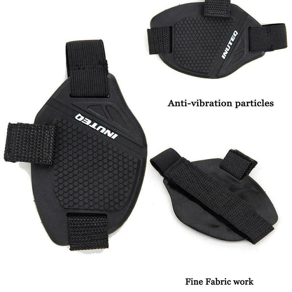 2x Motorcycle Shoe Boot Protector Shift Guard Cover Protective Gear Shifter Pads