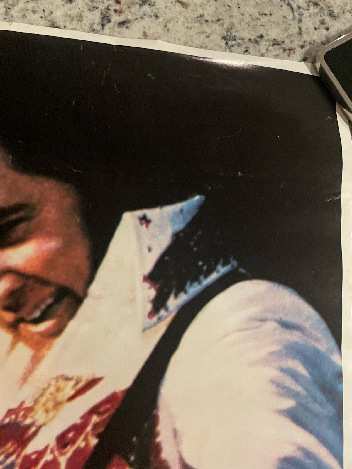 Elvis Poster 1972 Original Rare King of Rock & Roll 23” X 35”