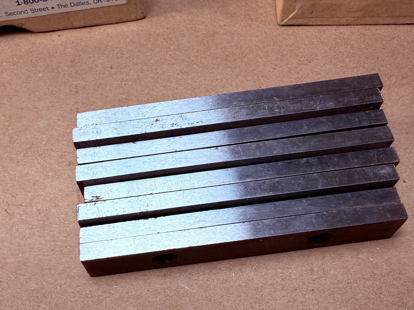 Set of 4 Pair - Smithy Parallels for Vise Jaws Milling Machine or Lathe - 36-000