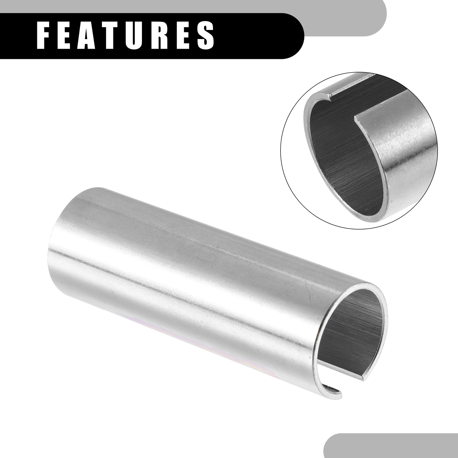 1 Set 7/8" to 1" Car Engine Pulley Crank Shaft Sleeve Adapter with Step Key