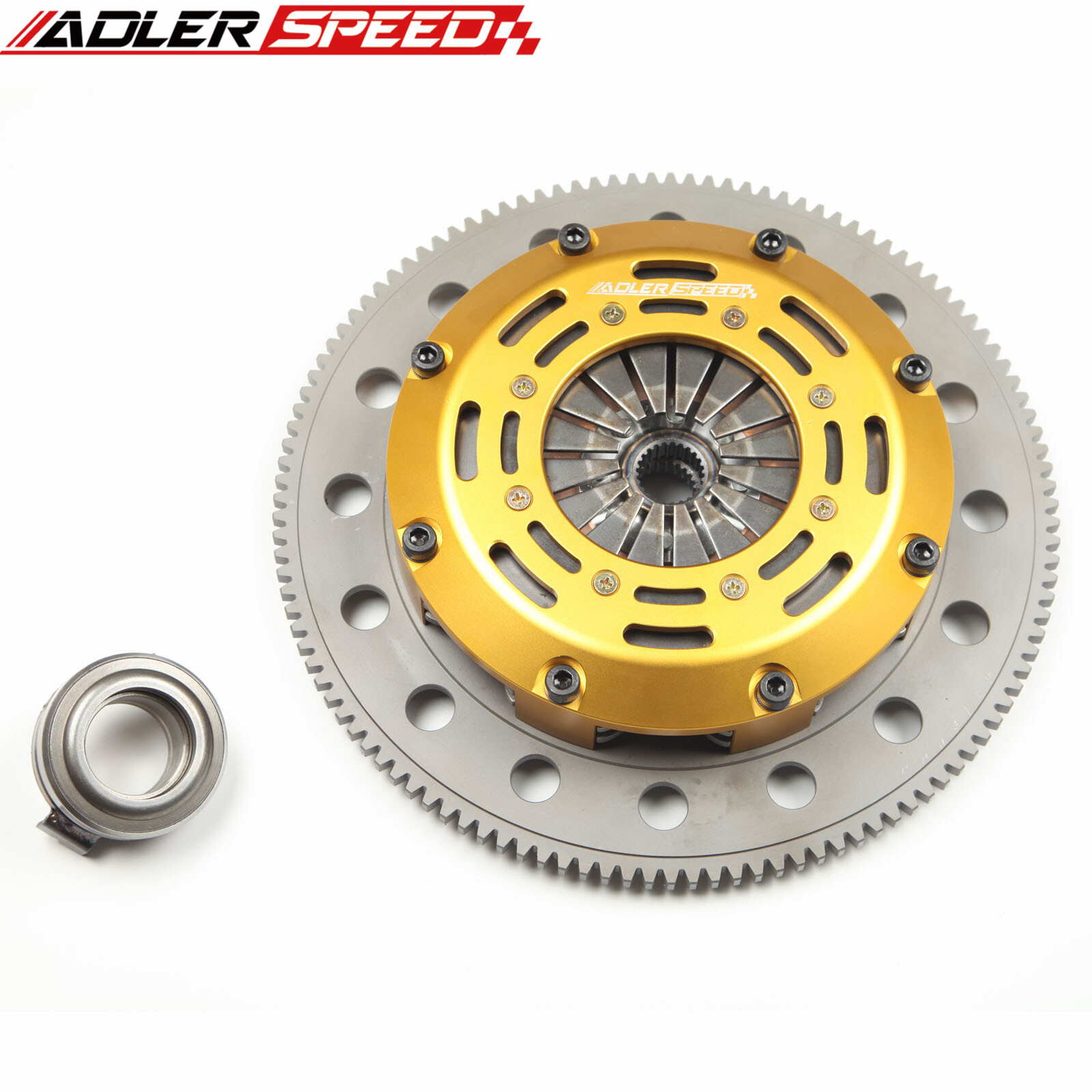 ADLERSPEED Race Clutch Twin Disc For Honda Acura B18 B20 B16 B-series Medium WT