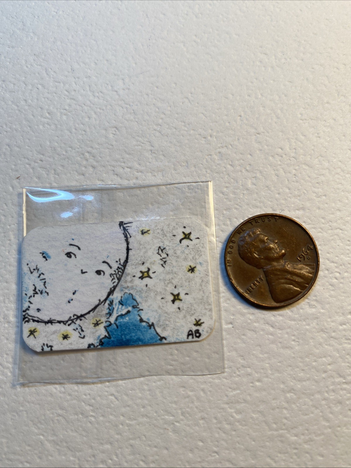 Mini Mini Aceo Like Art Cards By Angela Brooker