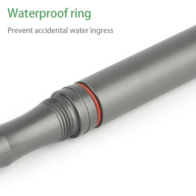 Lightweight Titanium Alloy EDC Survival Pen – Black Ink (New)