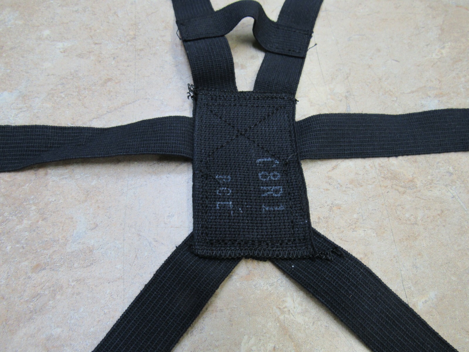 US M17 Gas Mask Head Harness Strap C8R1 New Old Stock Vietnam Era M17A1 M17A2