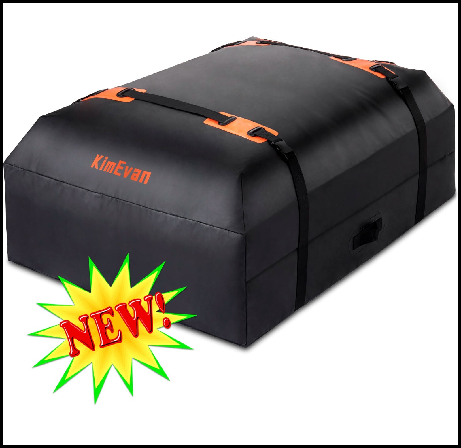 Waterproof Rooftop Cargo Carrier Bag 15 Cubic Feet Car SUV Roof Top Storage