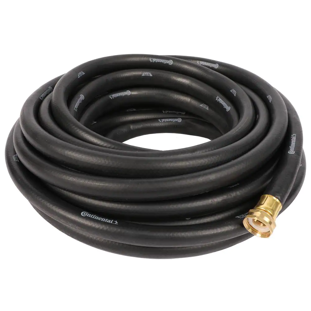 NEW Durable Commercial Grade Rubber Black Water Hose 5/8in Dia x 50ft