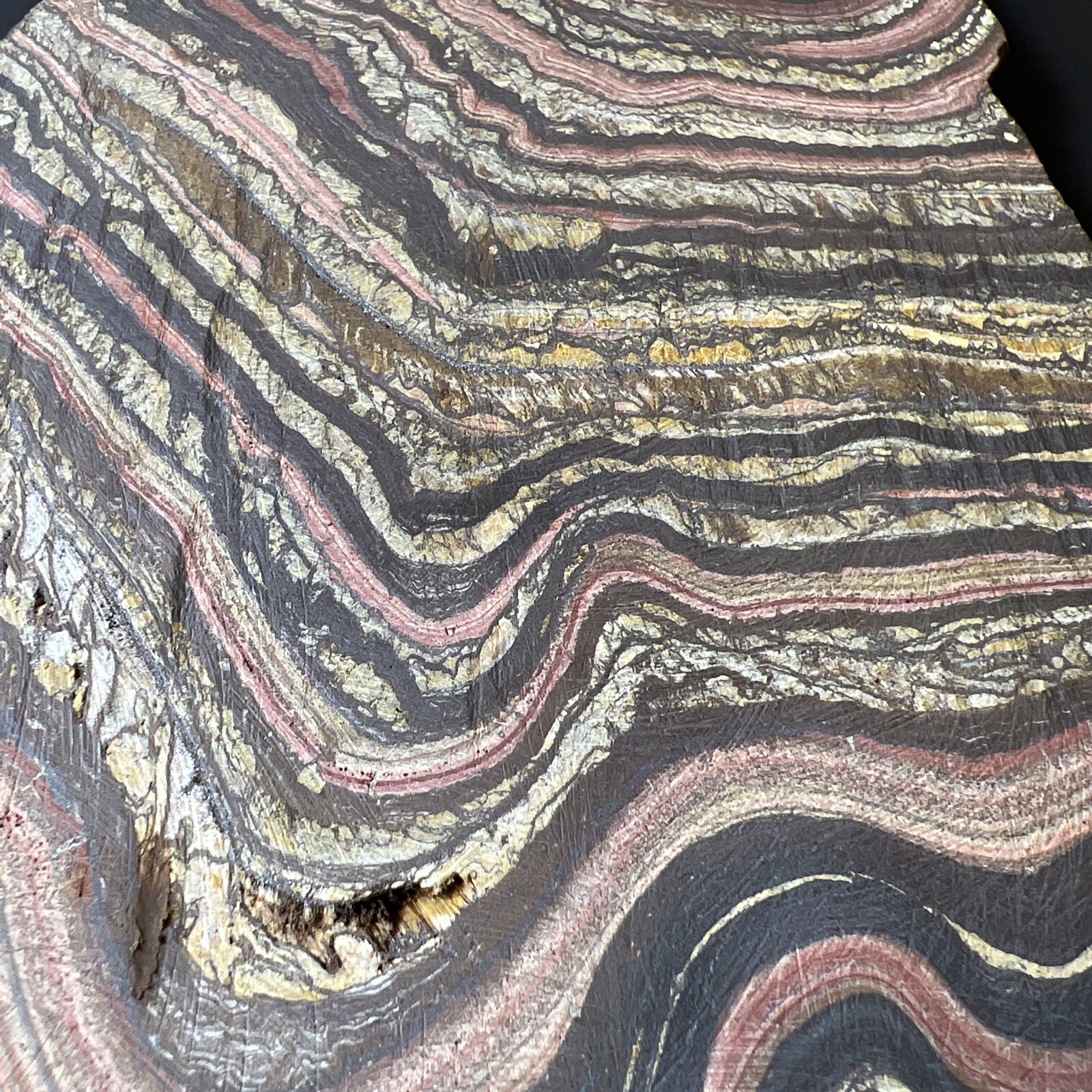 Exquisite Tiger Iron Slab LARGE