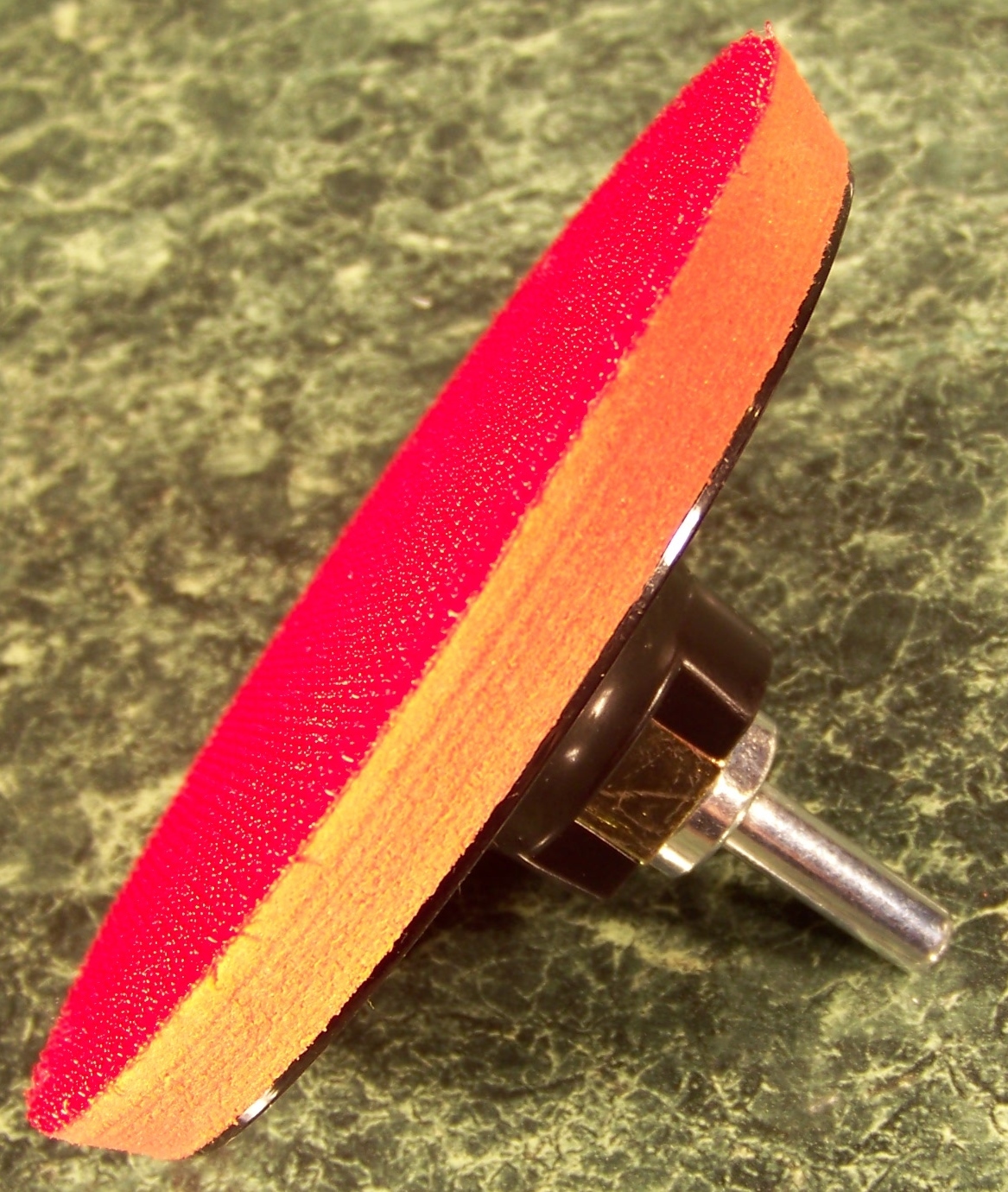 5" BACKING PAD / DISC 5/8x11 THREADED HOOK / LOOP POLISHING SAND SURFACE ADAPTER