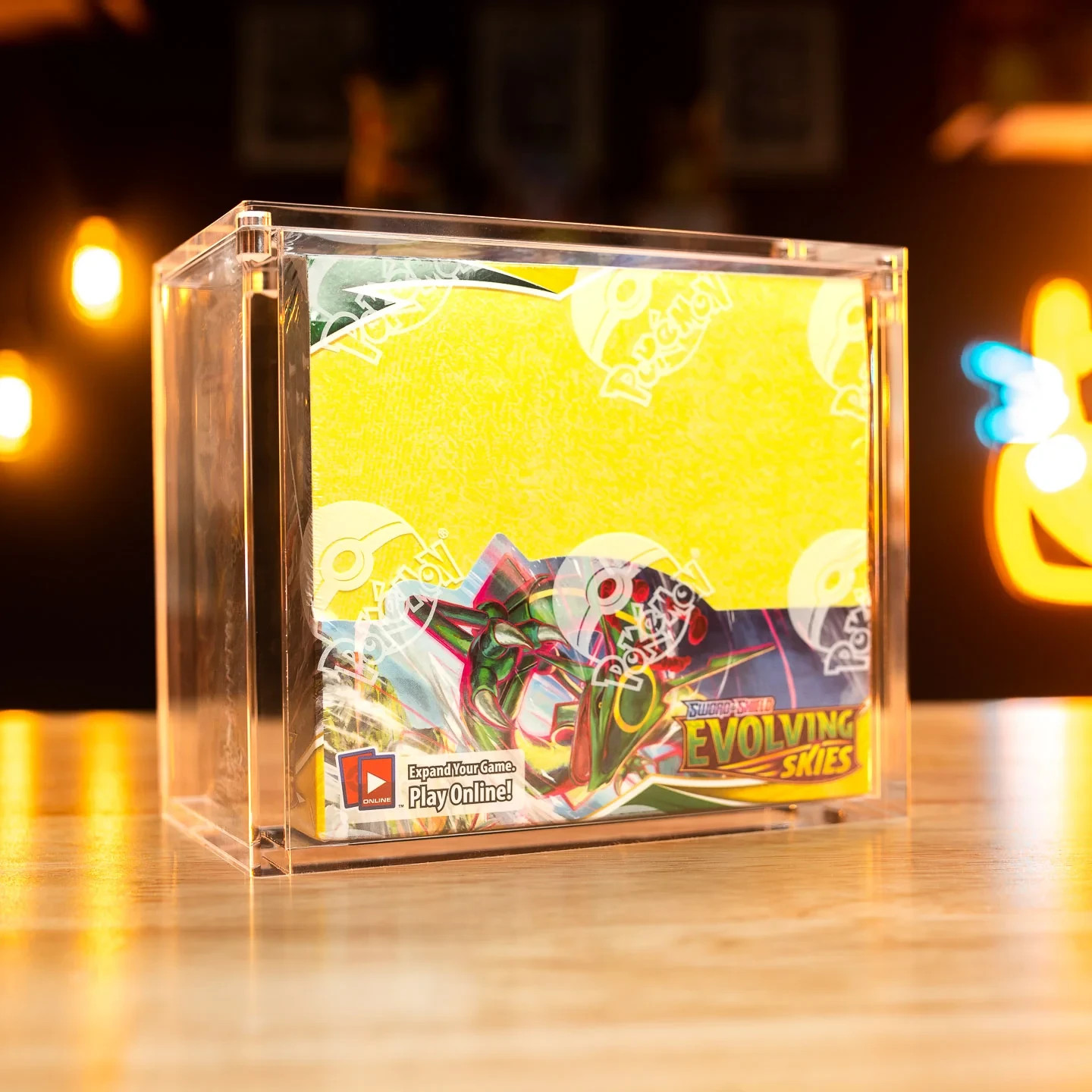 POKEMON MAGNETIC ACRYLIC DISPLAY BOOSTER BOX CASE PROTECTOR