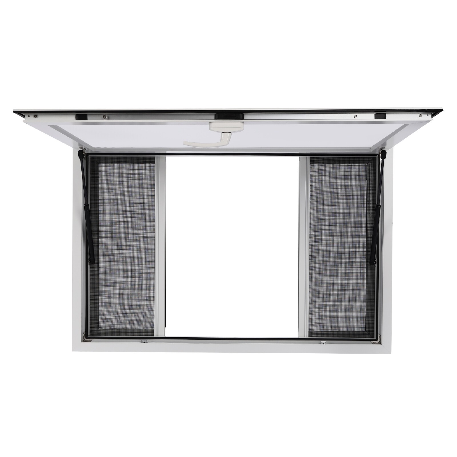 Concession Stand Serving Window Pneumatic FoodTruck Service Awning Window 105mm