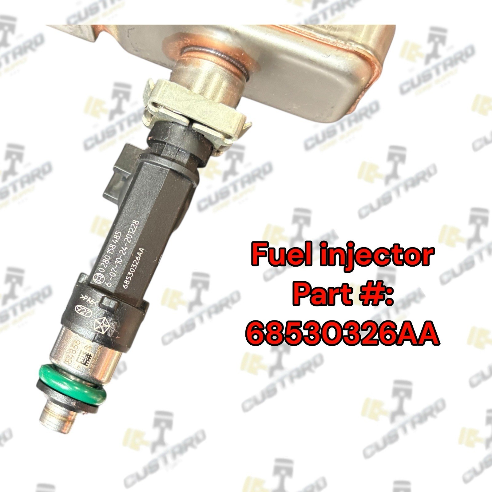 2014 - 2025 Ram 2500 6.4L V8 OEM EGR Intake Manifold W/ Fuel Rail | 68530327AA