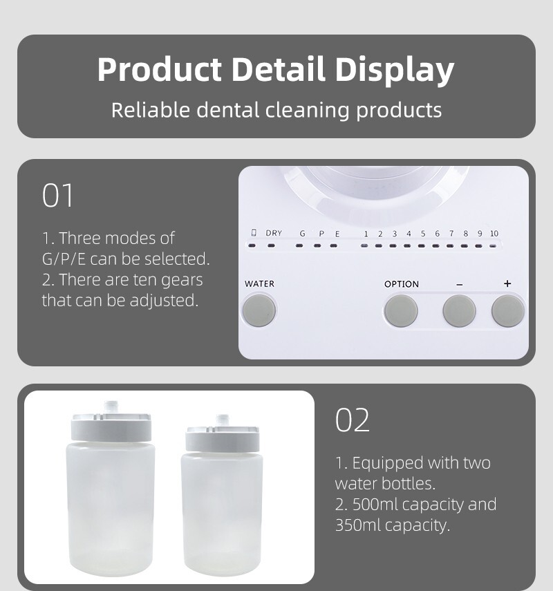 Dental Ultrasonic Piezo Scaler 2 Bottles Fits EMS Cavitron Woodpecker Handpiece