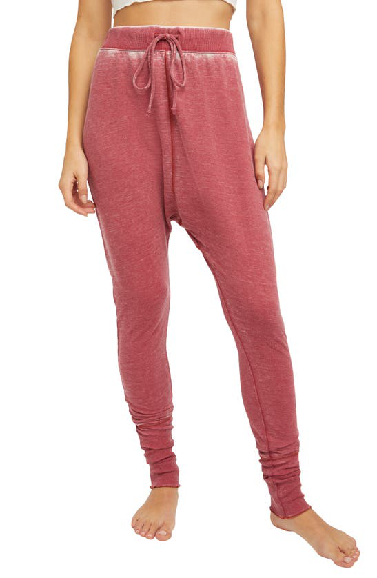 🔥FREE PEOPLE Intimately Cozy All Day Harem Leggings Winding Roads S M🔥