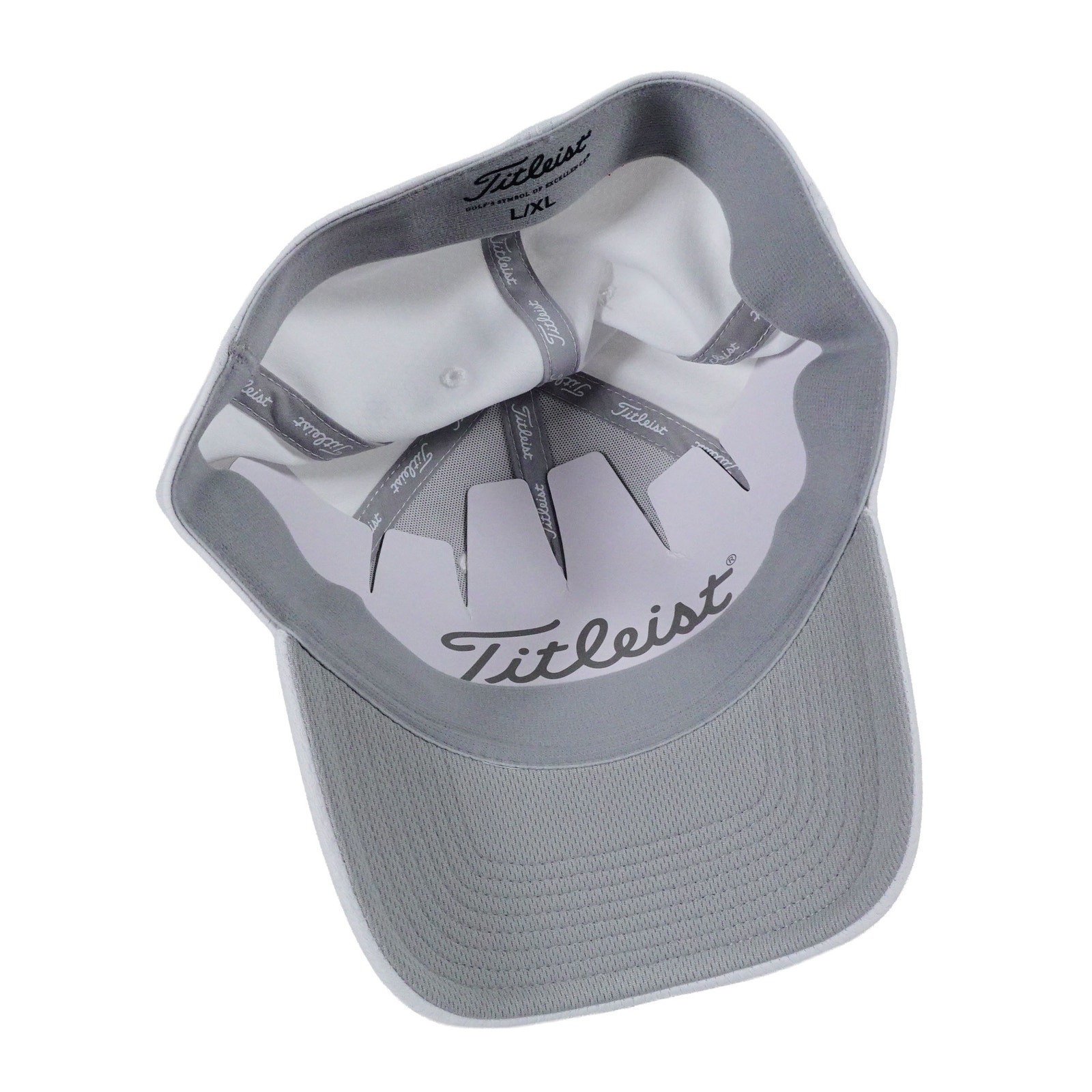 Titleist Pro V1 FJ Tour Elite 25th Anniversary Golf Hat White Black L / XL