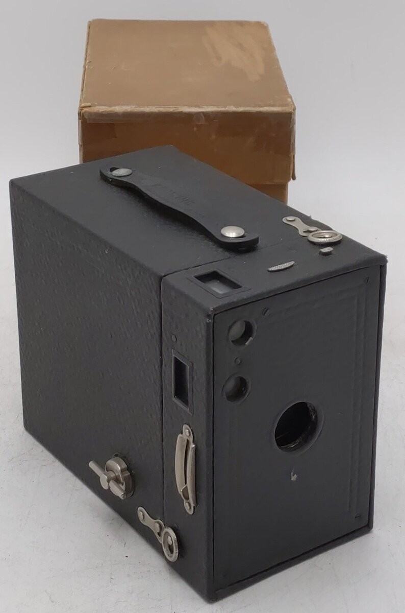 Kodak No. 2A Vintage Brownie Box Camera EX/Box