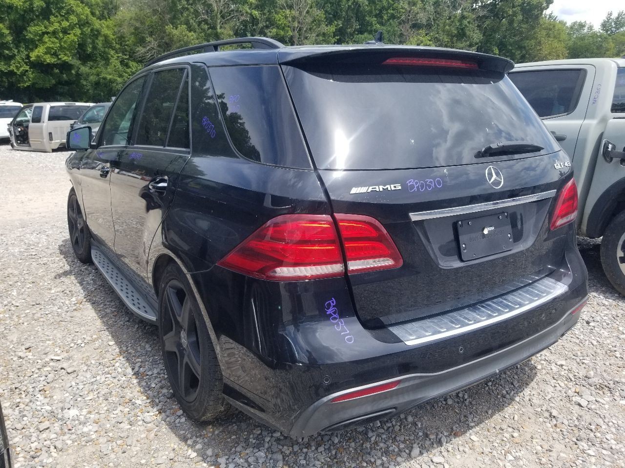 17 2017 MERCEDES GLE43 AMG 166 TYPE INFORMATION DISPLAY SCREEN 1669001420