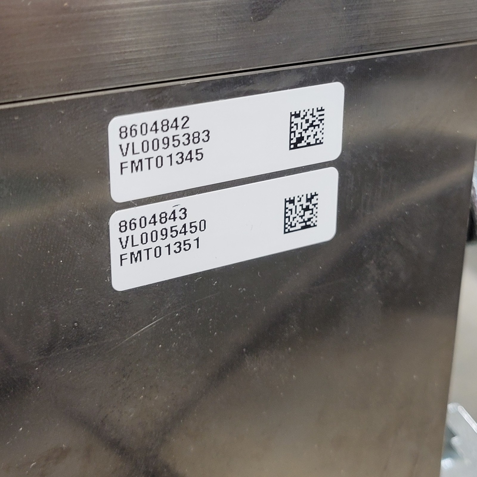 Lot of 2 Bruker UHV-Compatible XY Stage High Vacuum Mass Spectrometer Chamber