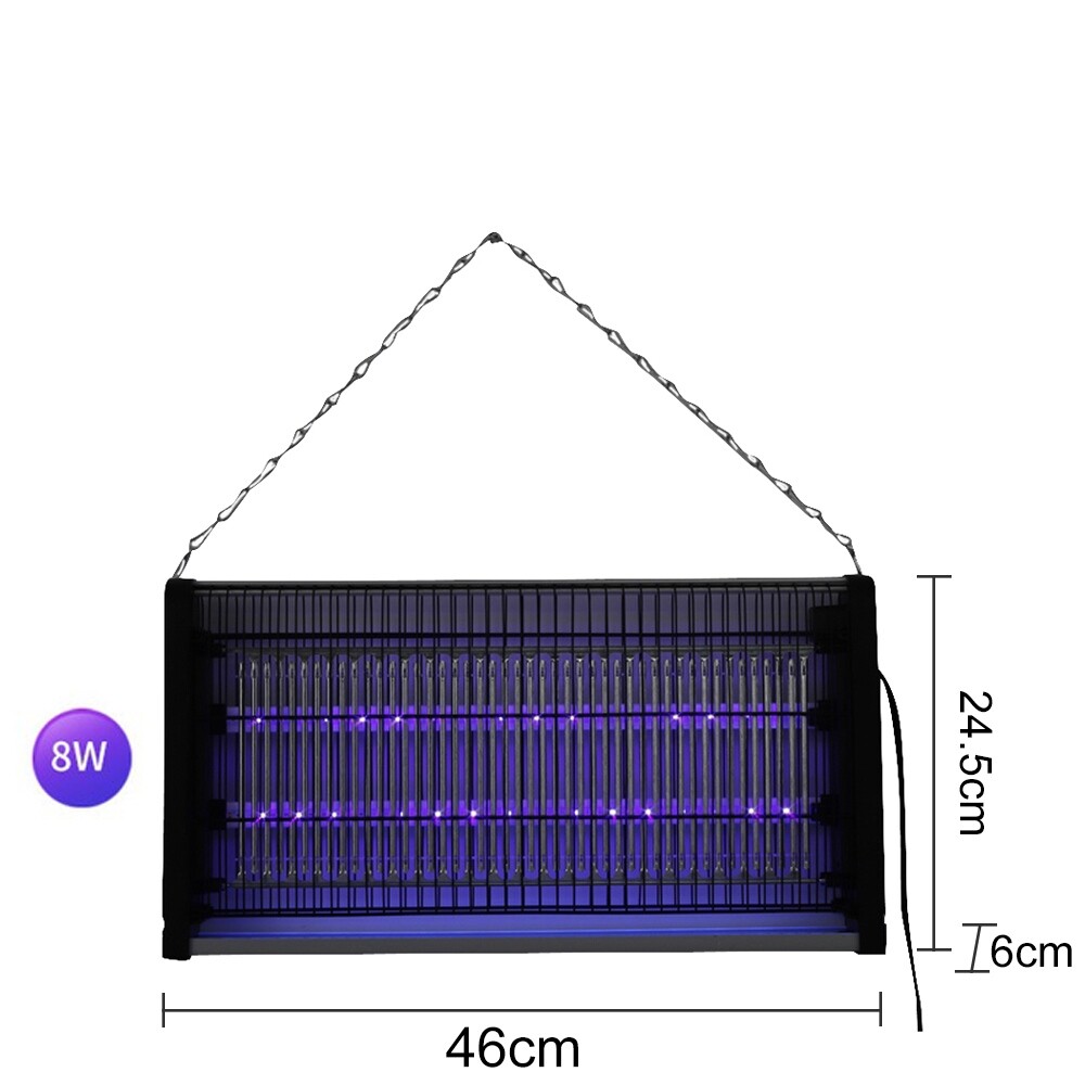 Large Mosquito Zapper Killer Fly Trap In/Outdoor Electronic Fly Lamp Commercial