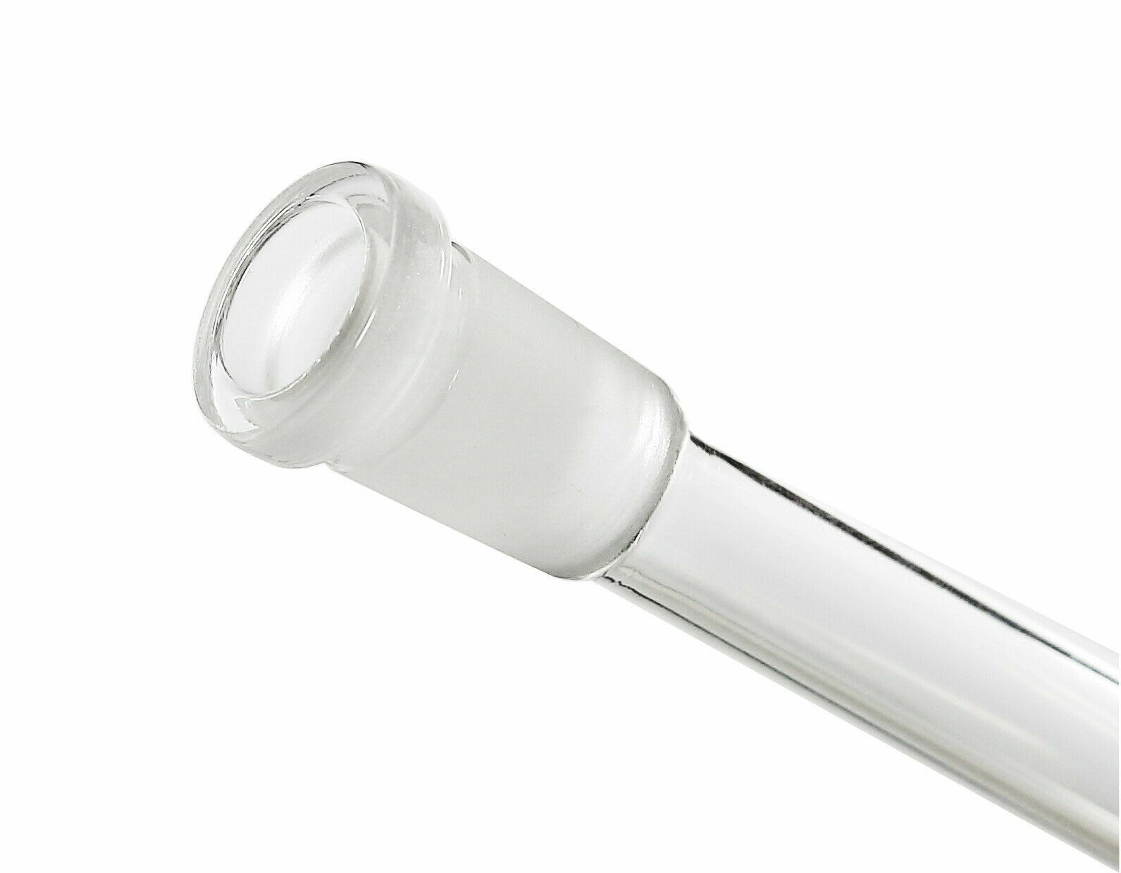 4-Pack 2.5 inch (Full Length: 3.8 Inch) Glass Downstem (18mm x14mm)