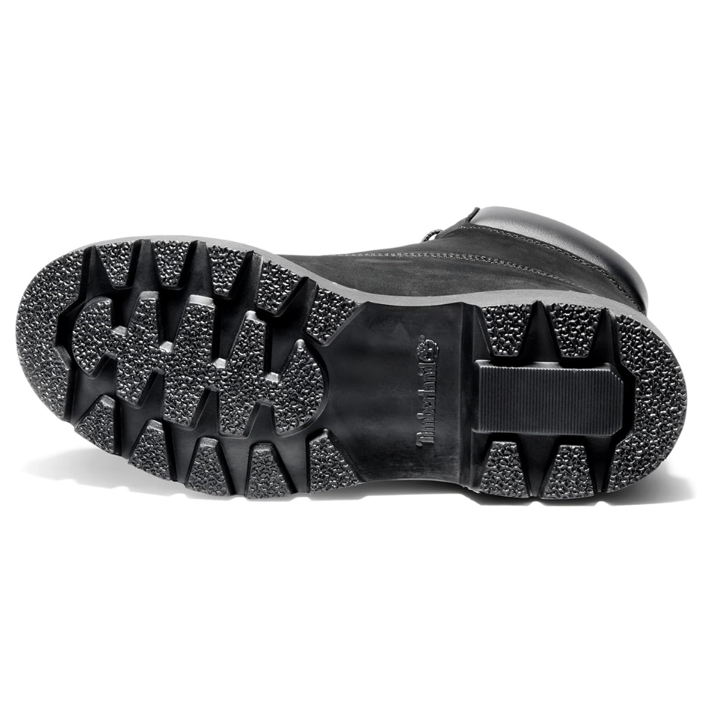 Timberland Classic 6" Premium Waterproof Boot, Black Nubuck, Size Options