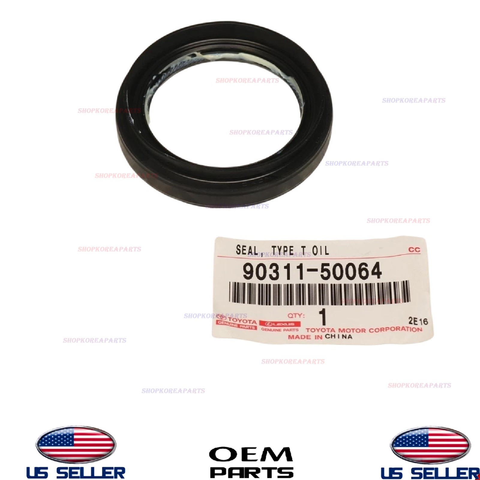 Genuine Automatic Transmission Output Shaft Seal Driver Side 2005-2022 Toyota